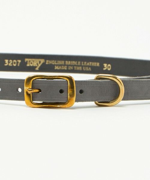 BEAUTY&YOUTH UNITED ARROWS / ビューティー&ユース ユナイテッドアローズ ベルト・サスペンダー | 【別注】＜TORY LEATHER＞スエード ワイド プレーン ベルト | 詳細2