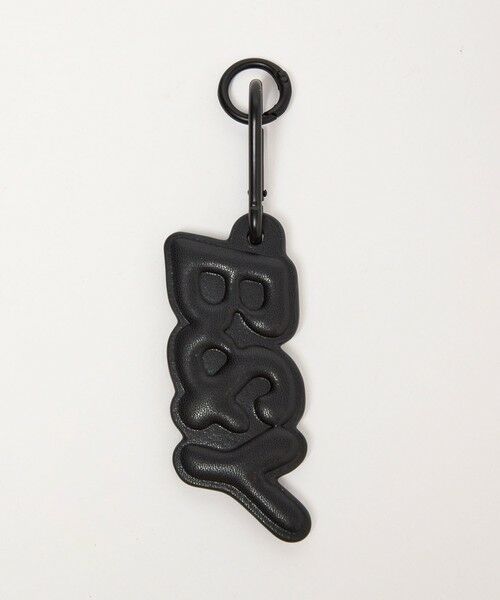 BEAUTY&YOUTH UNITED ARROWS / ビューティー&ユース ユナイテッドアローズ キーホルダー・ストラップ | B＆Y ロゴ チャーム（BLACK）