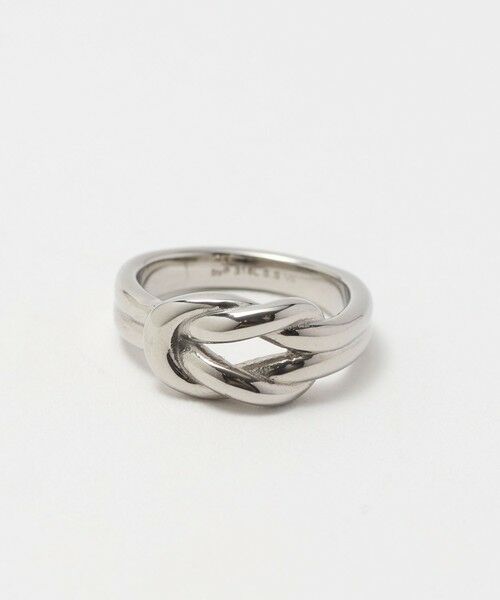 BEAUTY&YOUTH UNITED ARROWS / ビューティー&ユース ユナイテッドアローズ リング | ＜by Preek＞ノット リング（SILVER）