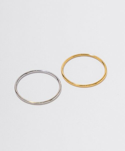 BEAUTY&YOUTH UNITED ARROWS / ビューティー&ユース ユナイテッドアローズ リング | ＜by Preek＞シンプル 3セット リング | 詳細2