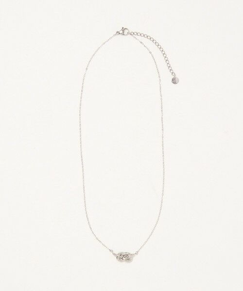 BEAUTY&YOUTH UNITED ARROWS / ビューティー&ユース ユナイテッドアローズ ネックレス・ペンダント・チョーカー | ＜by Preek＞ノット ネックレス | 詳細9