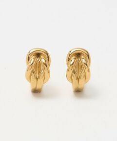 BEAUTY&YOUTH UNITED ARROWS / ビューティー&ユース ユナイテッドアローズ ピアス・イヤリング | ＜by Preek＞ノット フープ ピアス