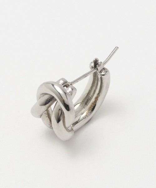 BEAUTY&YOUTH UNITED ARROWS / ビューティー&ユース ユナイテッドアローズ ピアス・イヤリング | ＜by Preek＞ノット フープ ピアス | 詳細6