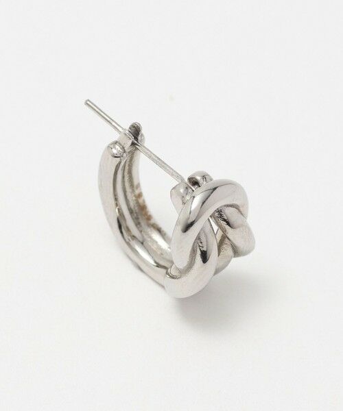 BEAUTY&YOUTH UNITED ARROWS / ビューティー&ユース ユナイテッドアローズ ピアス・イヤリング | ＜by Preek＞ノット フープ ピアス | 詳細7