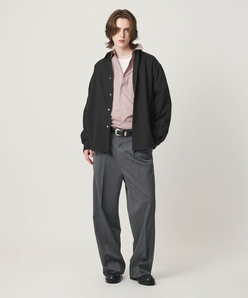 BEAUTY&YOUTH UNITED ARROWS / ビューティー&ユース ユナイテッドアローズ シャツ・ブラウス | ウール ガーゼ レギュラー シャツ GRANDE TAPERD型 | 詳細9