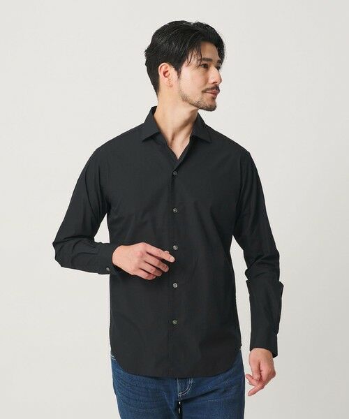 BEAUTY&YOUTH UNITED ARROWS / ビューティー&ユース ユナイテッドアローズ シャツ・ブラウス | 【WEB限定 WARDROBE SMART】コットン ワイドカラー スキッパー シャツ | 詳細9