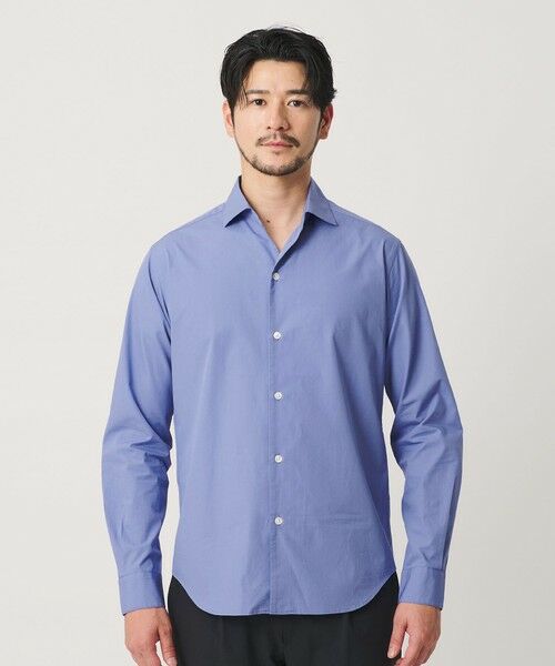 BEAUTY&YOUTH UNITED ARROWS / ビューティー&ユース ユナイテッドアローズ シャツ・ブラウス | 【WEB限定 WARDROBE SMART】コットン ワイドカラー スキッパー シャツ | 詳細19
