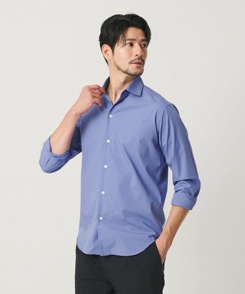 BEAUTY&YOUTH UNITED ARROWS / ビューティー&ユース ユナイテッドアローズ シャツ・ブラウス | 【WEB限定 WARDROBE SMART】コットン ワイドカラー スキッパー シャツ | 詳細16