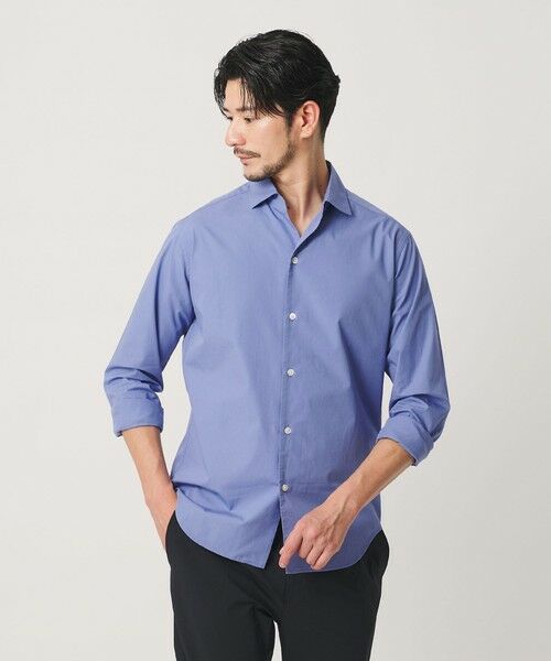 BEAUTY&YOUTH UNITED ARROWS / ビューティー&ユース ユナイテッドアローズ シャツ・ブラウス | 【WEB限定 WARDROBE SMART】コットン ワイドカラー スキッパー シャツ | 詳細17