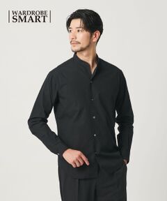 BEAUTY&YOUTH UNITED ARROWS / ビューティー&ユース ユナイテッドアローズ シャツ・ブラウス | 【WEB限定 WARDROBE SMART】コットン バンドカラー スキッパー シャツ