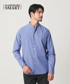 BEAUTY&YOUTH UNITED ARROWS / ビューティー&ユース ユナイテッドアローズ シャツ・ブラウス | 【WEB限定 WARDROBE SMART】コットン バンドカラー スキッパー シャツ