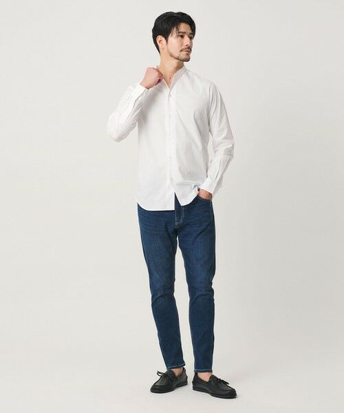 BEAUTY&YOUTH UNITED ARROWS / ビューティー&ユース ユナイテッドアローズ シャツ・ブラウス | 【WEB限定 WARDROBE SMART】コットン バンドカラー スキッパー シャツ | 詳細3