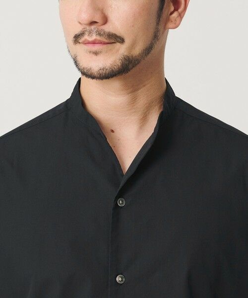 BEAUTY&YOUTH UNITED ARROWS / ビューティー&ユース ユナイテッドアローズ シャツ・ブラウス | 【WEB限定 WARDROBE SMART】コットン バンドカラー スキッパー シャツ | 詳細18