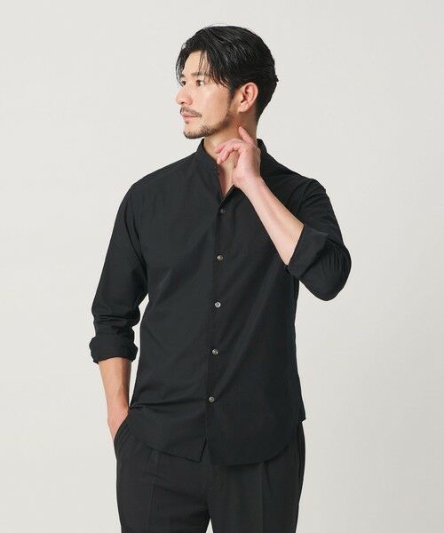 BEAUTY&YOUTH UNITED ARROWS / ビューティー&ユース ユナイテッドアローズ シャツ・ブラウス | 【WEB限定 WARDROBE SMART】コットン バンドカラー スキッパー シャツ | 詳細11