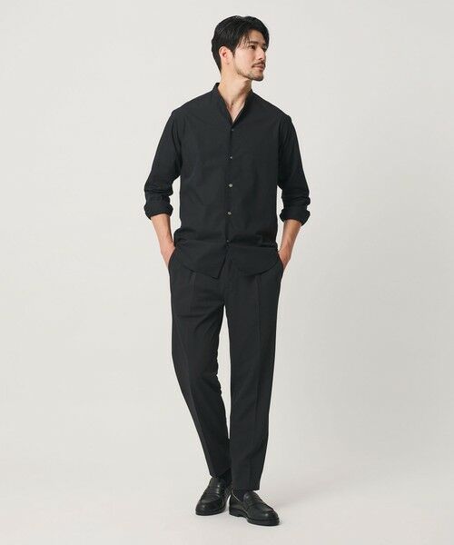 BEAUTY&YOUTH UNITED ARROWS / ビューティー&ユース ユナイテッドアローズ シャツ・ブラウス | 【WEB限定 WARDROBE SMART】コットン バンドカラー スキッパー シャツ | 詳細12