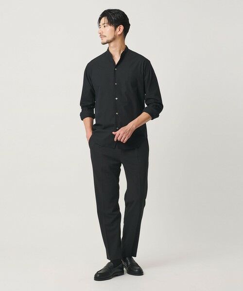 BEAUTY&YOUTH UNITED ARROWS / ビューティー&ユース ユナイテッドアローズ シャツ・ブラウス | 【WEB限定 WARDROBE SMART】コットン バンドカラー スキッパー シャツ | 詳細13