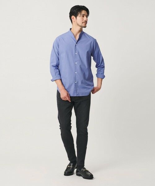 BEAUTY&YOUTH UNITED ARROWS / ビューティー&ユース ユナイテッドアローズ シャツ・ブラウス | 【WEB限定 WARDROBE SMART】コットン バンドカラー スキッパー シャツ | 詳細24