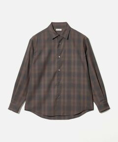 BEAUTY&YOUTH UNITED ARROWS / ビューティー&ユース ユナイテッドアローズ シャツ・ブラウス | 尾州 ウーステッド チェック レギュラー シャツ GRANDE TAPERD型 ウォッシャブル MADE IN JAPAN