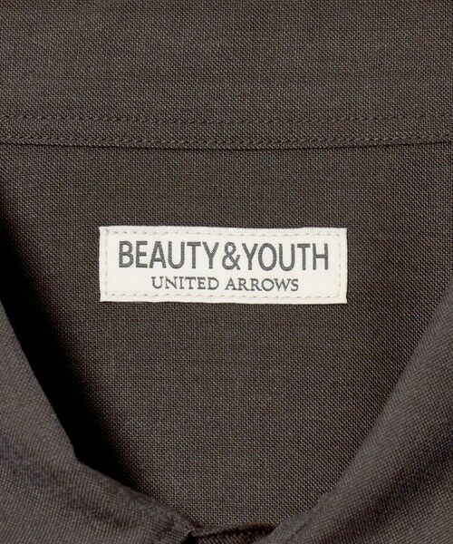 BEAUTY&YOUTH UNITED ARROWS / ビューティー&ユース ユナイテッドアローズ シャツ・ブラウス | 尾州 ウーステッド レギュラー シャツ GRANDE TAPERD型 ウォッシャブル MADE IN JAPAN | 詳細7