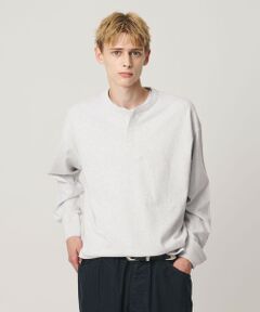 BEAUTY&YOUTH UNITED ARROWS / ビューティー&ユース ユナイテッドアローズ カットソー | ”THE HEAVY”10oz ヘビー ワイド ヘンリーネック カットソー