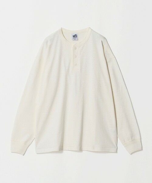 BEAUTY&YOUTH UNITED ARROWS / ビューティー&ユース ユナイテッドアローズ カットソー | ”THE HEAVY”10oz ヘビー ワイド ヘンリーネック カットソー | 詳細3