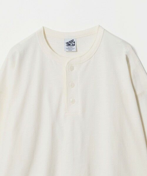 BEAUTY&YOUTH UNITED ARROWS / ビューティー&ユース ユナイテッドアローズ カットソー | ”THE HEAVY”10oz ヘビー ワイド ヘンリーネック カットソー | 詳細4