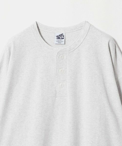 BEAUTY&YOUTH UNITED ARROWS / ビューティー&ユース ユナイテッドアローズ カットソー | ”THE HEAVY”10oz ヘビー ワイド ヘンリーネック カットソー | 詳細11