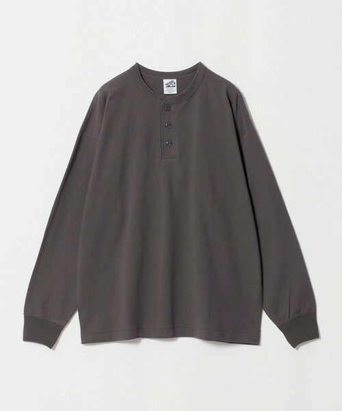 BEAUTY&YOUTH UNITED ARROWS / ビューティー&ユース ユナイテッドアローズ カットソー | ”THE HEAVY”10oz ヘビー ワイド ヘンリーネック カットソー | 詳細19