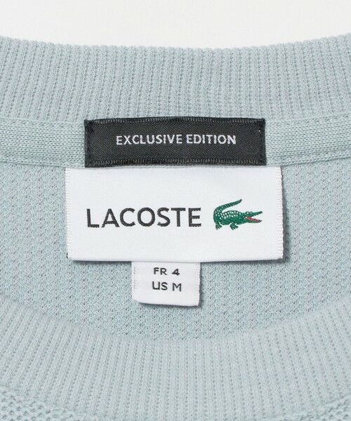 BEAUTY&YOUTH UNITED ARROWS / ビューティー&ユース ユナイテッドアローズ カットソー | ＜LACOSTE for BEAUTY&YOUTH＞ ワントーン ロングスリーブ カットソー | 詳細11