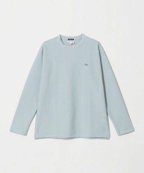 BEAUTY&YOUTH UNITED ARROWS / ビューティー&ユース ユナイテッドアローズ カットソー | ＜LACOSTE for BEAUTY&YOUTH＞ ワントーン ロングスリーブ カットソー（MD.GRAY）