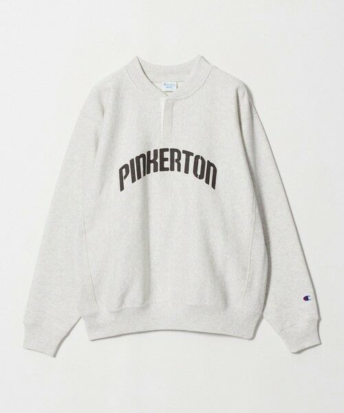 BEAUTY&YOUTH UNITED ARROWS / ビューティー&ユース ユナイテッドアローズ カットソー | ＜CHAMPION×BEAUTY&YOUTH＞ヘンリーネック スウェット（NATURAL）