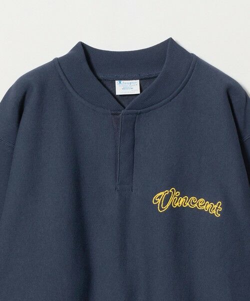 BEAUTY&YOUTH UNITED ARROWS / ビューティー&ユース ユナイテッドアローズ カットソー | ＜CHAMPION×BEAUTY&YOUTH＞ヘンリーネック スウェット | 詳細8