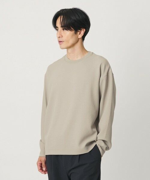 BEAUTY&YOUTH UNITED ARROWS / ビューティー&ユース ユナイテッドアローズ カットソー | FUSION TWILL クルーネック カットソー UVカット タテヨコストレッチ | 詳細5