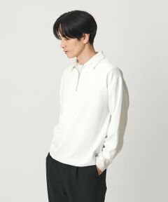BEAUTY&YOUTH UNITED ARROWS / ビューティー&ユース ユナイテッドアローズ カットソー | FUSION TWILL ハーフジップ カットソー UVカット タテヨコストレッチ