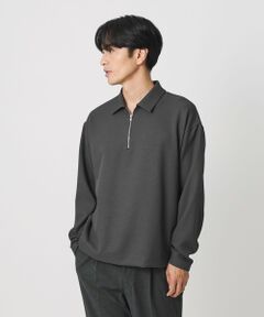 BEAUTY&YOUTH UNITED ARROWS / ビューティー&ユース ユナイテッドアローズ カットソー | FUSION TWILL ハーフジップ カットソー UVカット タテヨコストレッチ