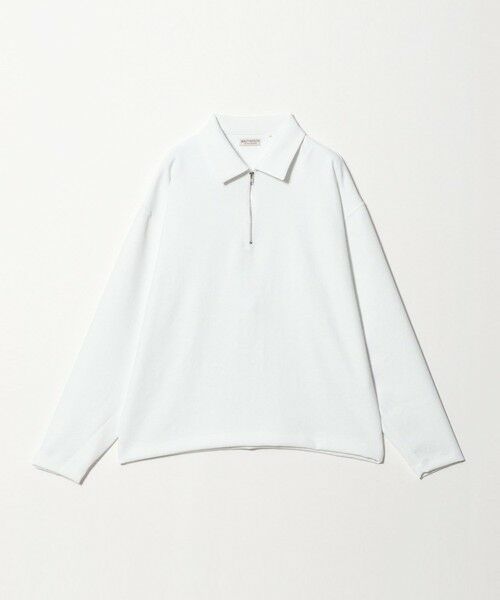 BEAUTY&YOUTH UNITED ARROWS / ビューティー&ユース ユナイテッドアローズ カットソー | FUSION TWILL ハーフジップ カットソー UVカット タテヨコストレッチ | 詳細3