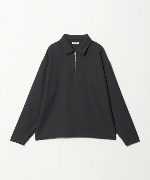 BEAUTY&YOUTH UNITED ARROWS / ビューティー&ユース ユナイテッドアローズ カットソー | FUSION TWILL ハーフジップ カットソー UVカット タテヨコストレッチ | 詳細7