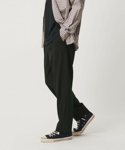 BEAUTY&YOUTH UNITED ARROWS / ビューティー&ユース ユナイテッドアローズ その他パンツ | アルガン トロ 1プリーツ テーパード パンツ NO.7 タテヨコストレッチ | 詳細1