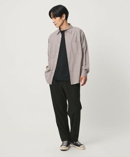 BEAUTY&YOUTH UNITED ARROWS / ビューティー&ユース ユナイテッドアローズ その他パンツ | アルガン トロ 1プリーツ テーパード パンツ NO.7 タテヨコストレッチ | 詳細2