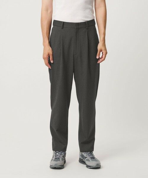BEAUTY&YOUTH UNITED ARROWS / ビューティー&ユース ユナイテッドアローズ その他パンツ | アルガン トロ 1プリーツ テーパード パンツ NO.7 タテヨコストレッチ | 詳細12