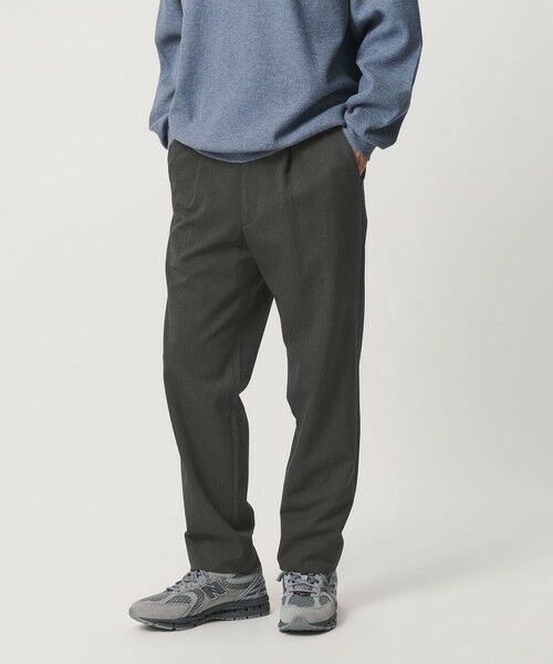 BEAUTY&YOUTH UNITED ARROWS / ビューティー&ユース ユナイテッドアローズ その他パンツ | アルガン トロ 1プリーツ テーパード パンツ NO.7 タテヨコストレッチ | 詳細9