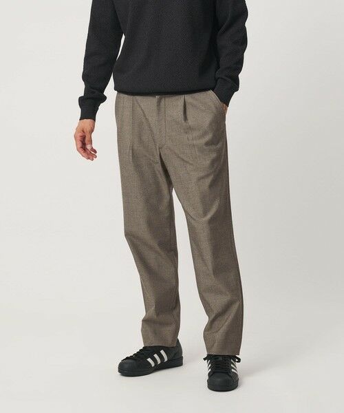BEAUTY&YOUTH UNITED ARROWS / ビューティー&ユース ユナイテッドアローズ その他パンツ | アルガン トロ 1プリーツ テーパード パンツ NO.7 タテヨコストレッチ | 詳細25