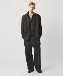 BEAUTY&YOUTH UNITED ARROWS / ビューティー&ユース ユナイテッドアローズ その他パンツ | N/SUIT サキソニー 2プリーツ ワイド スラックス