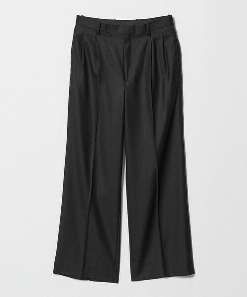 BEAUTY&YOUTH UNITED ARROWS / ビューティー&ユース ユナイテッドアローズ その他パンツ | N/SUIT サキソニー 2プリーツ ワイド スラックス | 詳細7