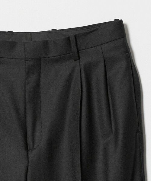 BEAUTY&YOUTH UNITED ARROWS / ビューティー&ユース ユナイテッドアローズ その他パンツ | N/SUIT サキソニー 2プリーツ ワイド スラックス | 詳細8