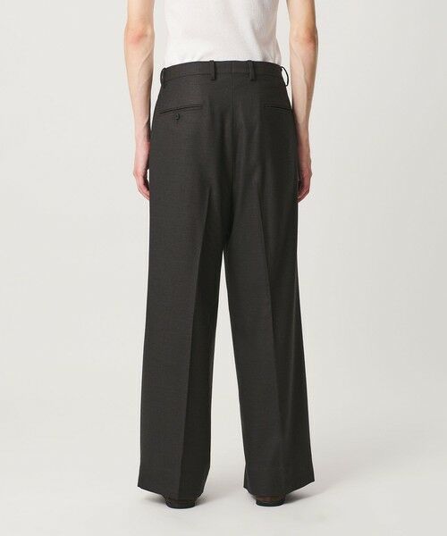 BEAUTY&YOUTH UNITED ARROWS / ビューティー&ユース ユナイテッドアローズ その他パンツ | N/SUIT サキソニー 2プリーツ ワイド スラックス | 詳細19