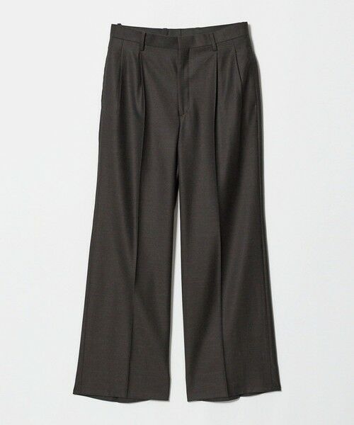 BEAUTY&YOUTH UNITED ARROWS / ビューティー&ユース ユナイテッドアローズ その他パンツ | N/SUIT サキソニー 2プリーツ ワイド スラックス | 詳細20
