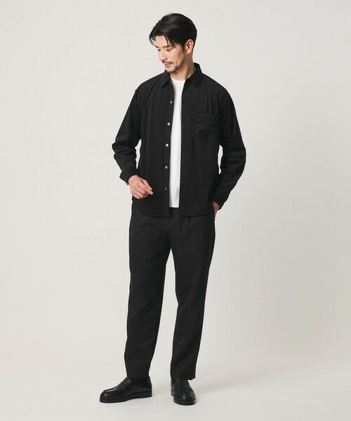 BEAUTY&YOUTH UNITED ARROWS / ビューティー&ユース ユナイテッドアローズ その他パンツ | 【WEB限定 WARDROBE SMART】 ウールライク ステルスポケット 1P セミワイド パンツ | 詳細2