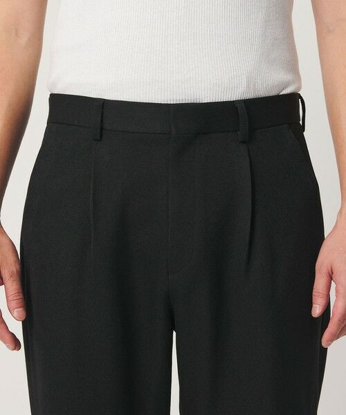 BEAUTY&YOUTH UNITED ARROWS / ビューティー&ユース ユナイテッドアローズ その他パンツ | 【WEB限定 WARDROBE SMART】 ウールライク ステルスポケット 1P セミワイド パンツ | 詳細6