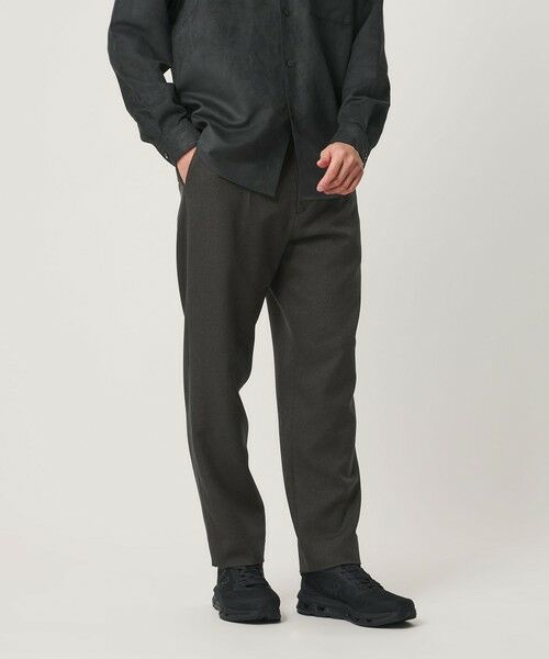BEAUTY&YOUTH UNITED ARROWS / ビューティー&ユース ユナイテッドアローズ その他パンツ | 【WEB限定 WARDROBE SMART】 ウールライク ステルスポケット 1P セミワイド パンツ | 詳細15